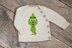 Cute Baby Grinch Knit kids sweater - Knitting Pattern, duplicate stitch color work - Easy for Beginners