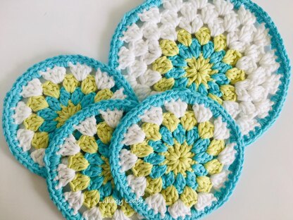 Granny Flower Coasters