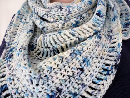 Skipping Pebbles Shawl