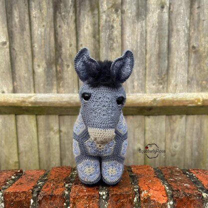 Derek The African Flower Donkey