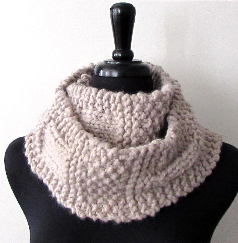 bulky scarf knitting pattern