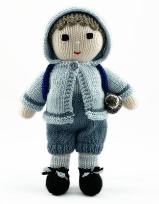 Paul doll knitting pattern 19111