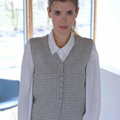 Emma Waistcoat in Juniper Moon Farm Santa Cruz - Downloadable PDF