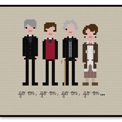 Father Ted - PDF Cross Stitch Pattern