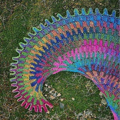 Radiant Aura - knitting pattern