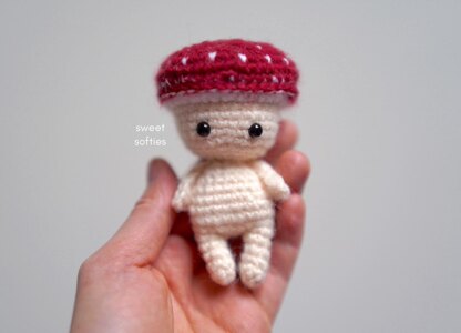 Baby Toadstool Mushroom Doll