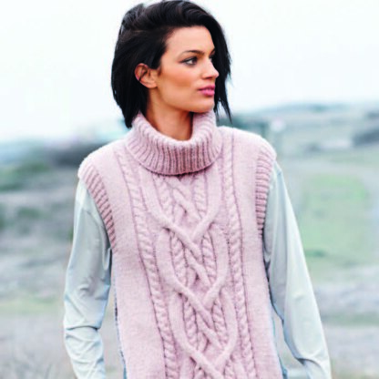 Poncho and Tabard in Rico Fashion Alpaca Dream - 633 - Downloadable PDF