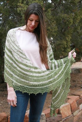 Apple Blossom Shawl