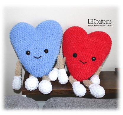 Seamless Heart Crochet Pattern