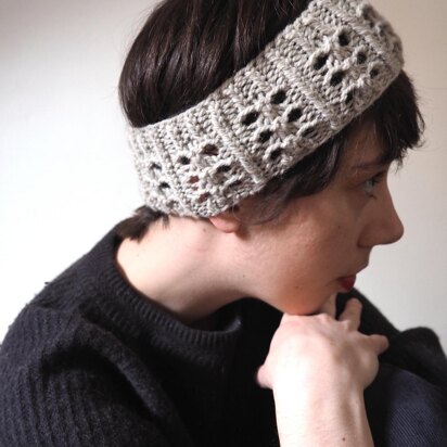 Ivoire Headband - knitting pattern