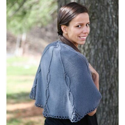 547 Chandelier Shawl - Knitting Pattern for Women in Valley Yarns Colrain 