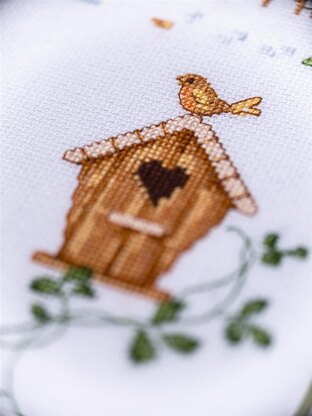 Vervaco Counted Cross Stitch Kit Garden Cross Stitch Kit - 33cm X 43cm/13.2in X 17.2in