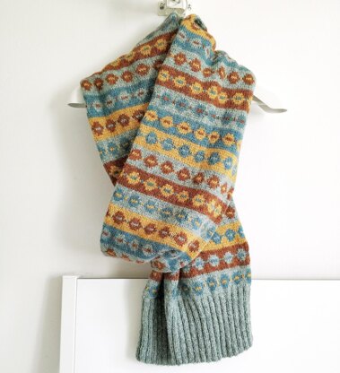 SOOMAA Fair Isle Scarf