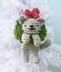 Cat in a Wreath Christmas Ornament