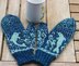 Dancing Dolphin Mittens