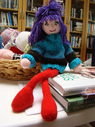 Arne and Carlos' Knitted Dolls with a Designer Wardrobe