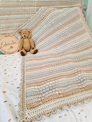 Hugs & Stars Baby Blanket