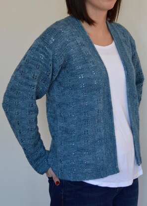 Bellefleur Cardigan Knitting pattern by Valerie Hobbs | LoveCrafts