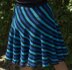 Vertigo spiral skirt