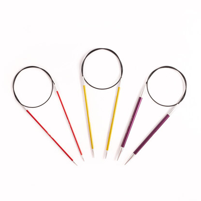 KnitPro Zing Fixed Circular Needles 60cm (24") - 2.00mm (US 0)