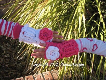 Fingerless Gloves - Mary