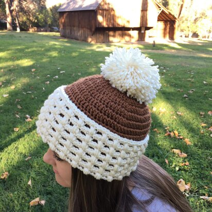 Toasted Hazelnut Brimmed Beanie