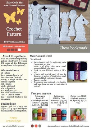 077 Chess 6 bookmarks