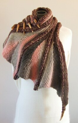 Groovy Dragon Wing Cowl (sideways)