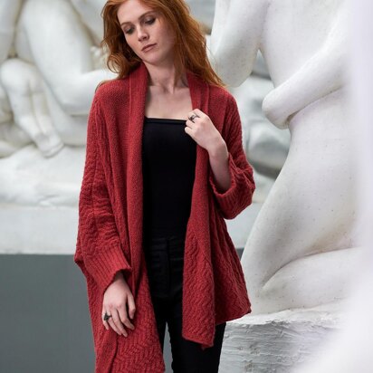 White Mountain Ruana - knitting pattern