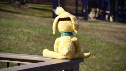 Go Dog Frank Yellow Dog Amigurumi