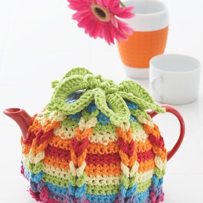 Hot Hibiscus Tea Cozy in Lily Sugar 'n Cream Scents