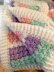 Crochet Textured Baby Blanket in Pastel