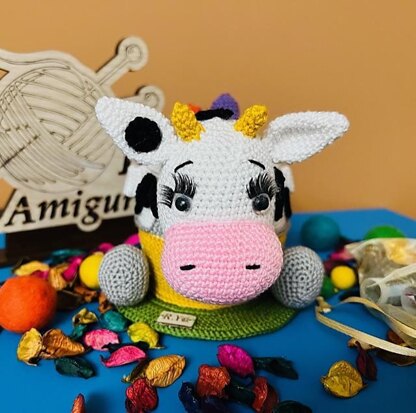 Amigurumi Joyful Cow