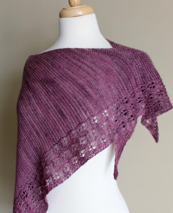 Eyelet Chain Shawl