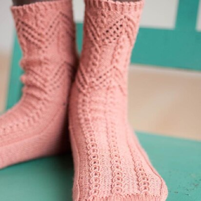 Petit Fours Socks - knitting pattern