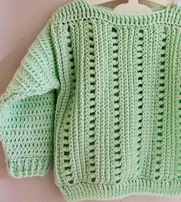 Snug As A Bug Baby Sweater