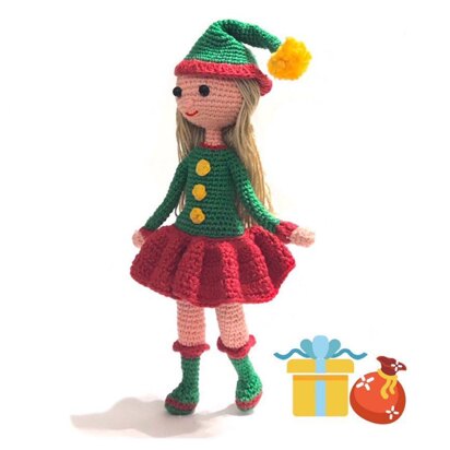 Christmas Elf Doll