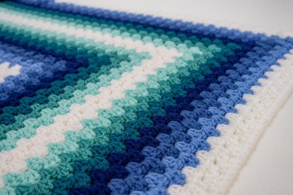 Hope’s Infinity Granny Square Crochet Blanket