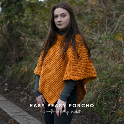 Easy Peasy Poncho