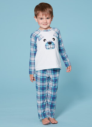 McCall's Children's/Boys'/Girls' Animal Themed Tops and Pants M7678 - Paper Pattern Size 2-3-4-5 6-