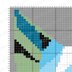 Geometric Dog Face Blanket C2C Crochet Pattern Crystal Boxer Graph
