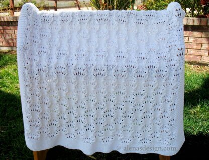 Billowing Clouds Baby Blanket