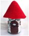 Toadstool Fairy House Jar Light