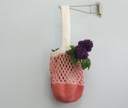 Crocheted Market Tote Bag