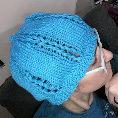 Drop Stitch Braid hat