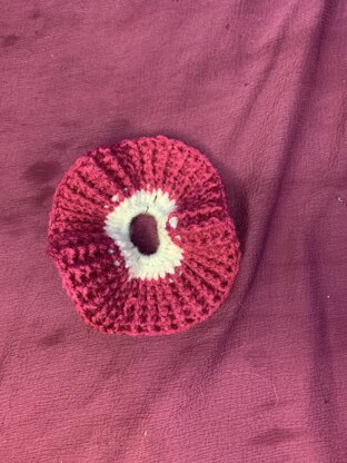 Crochet scrunchy