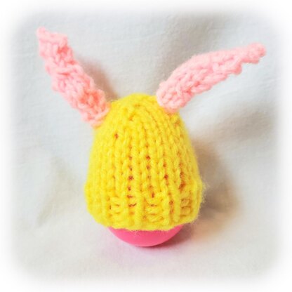 Bunny Egg Beanie Knitting Pattern