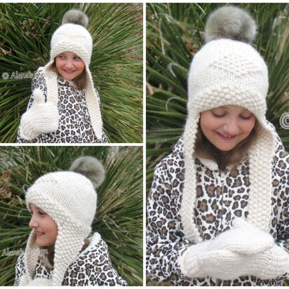 Diamond Earflap Hat