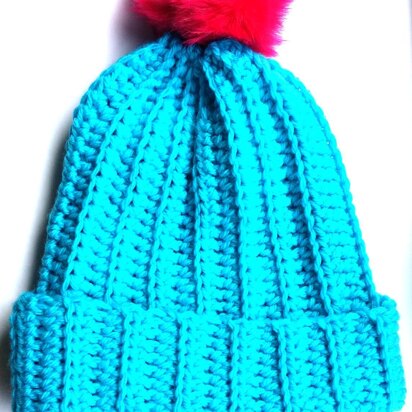 Ribbed Beanie Hat