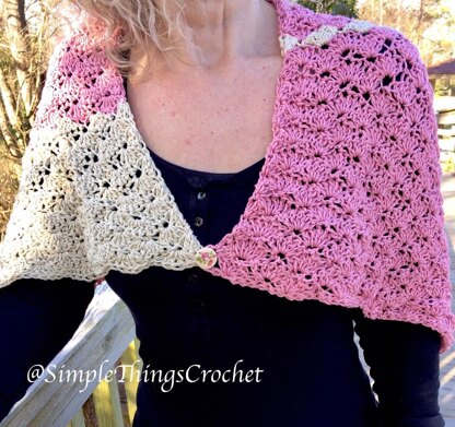 Cherry Blossom Shawl